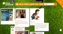 Desktop Screenshot of bichosaudavel.com